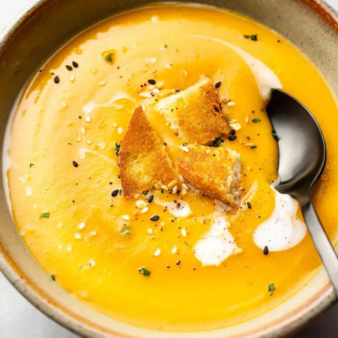 Butternut squash soup (GF)