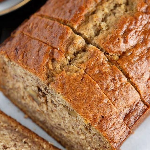Banana Bread (plain, walnut)
