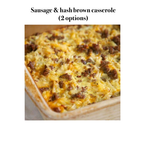 Hashbrown & Sausage casserole (GF)