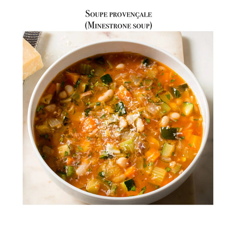 Soupe Provencale (minestrone soup) GF