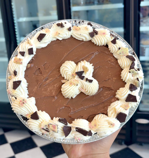 Peppermint Chocolate cream pie