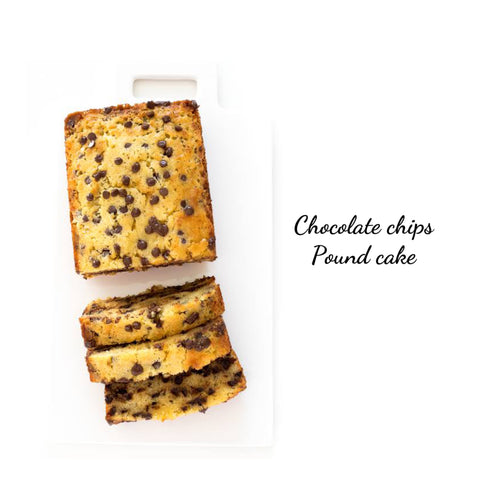 Chocolate chips Pound cake