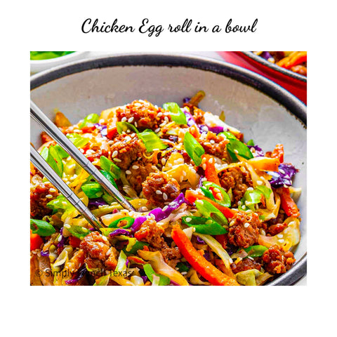 Egg roll in a bowl (GF, dairy free)