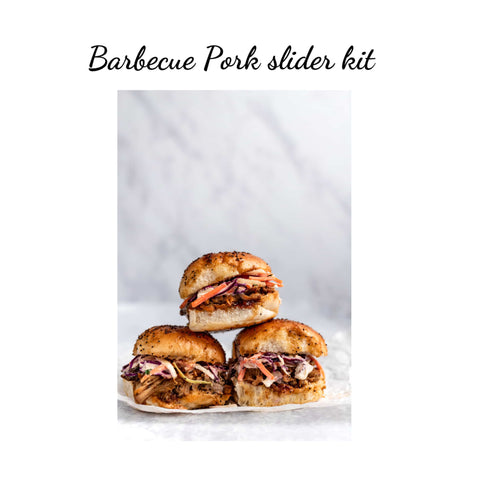 Barbecue Pork slider kit