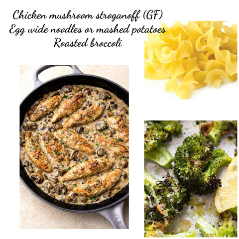 Chicken Stroganoff (GF available)