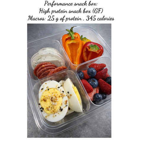 Performance snack : High protein snack box(GF)