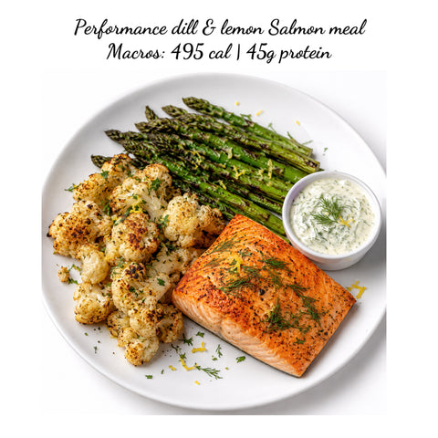 **NEW** Performance dill & lemon salmon meal (GF)