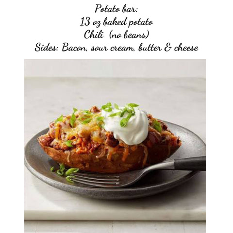 Baked Potato bar (GF)