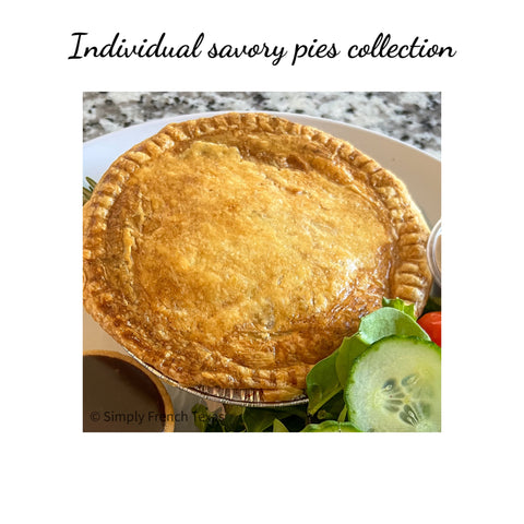 **NEW** savory pie collection (baked & frozen)