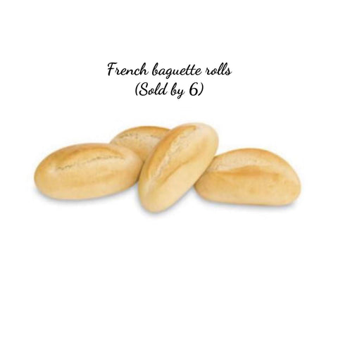 Mini French rolls (6)