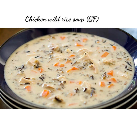 Chicken wild rice soup (GF) (frozen)