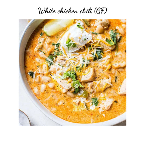 White chicken chili (GF) (Fresh)