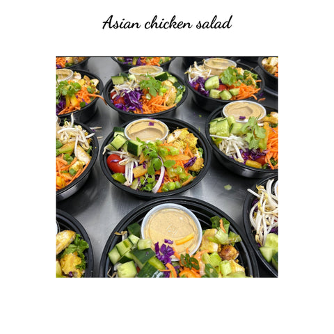 Asian chicken salad