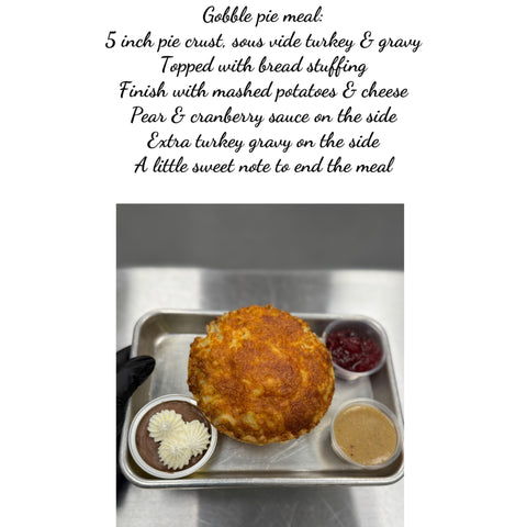 Gobble Gobble pie meal (frozen)