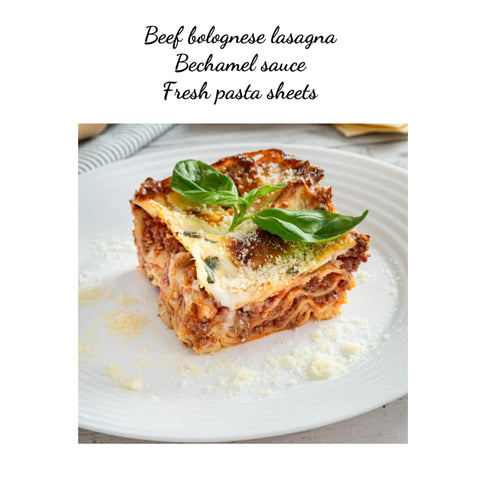 Fresh Beef Bolognese Lasagna